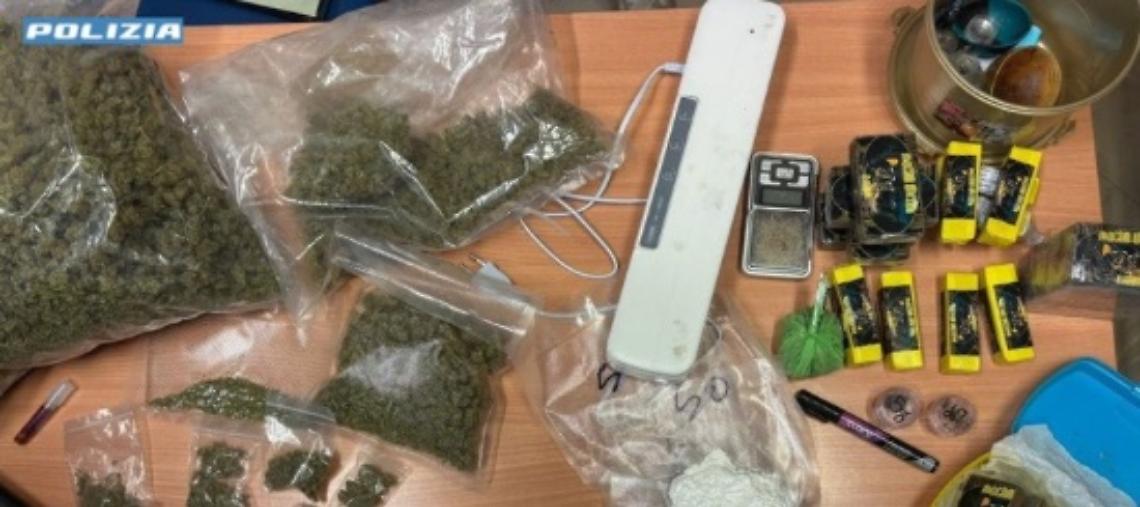 La droga sequestrata