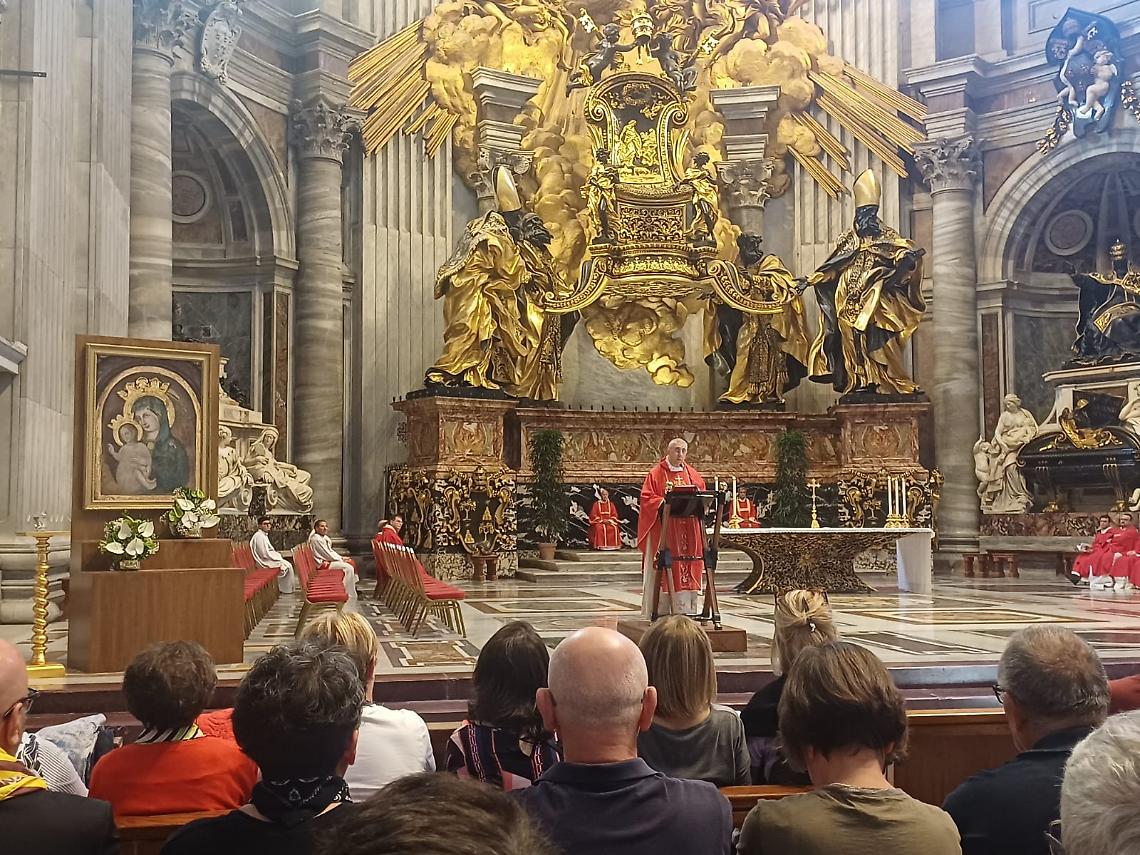 Mons. Giuseppe Satriano a San Pietro