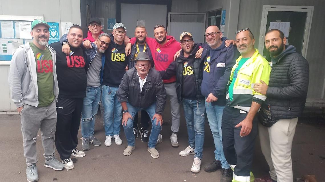 L'Usb dell'indotto ex Ilva