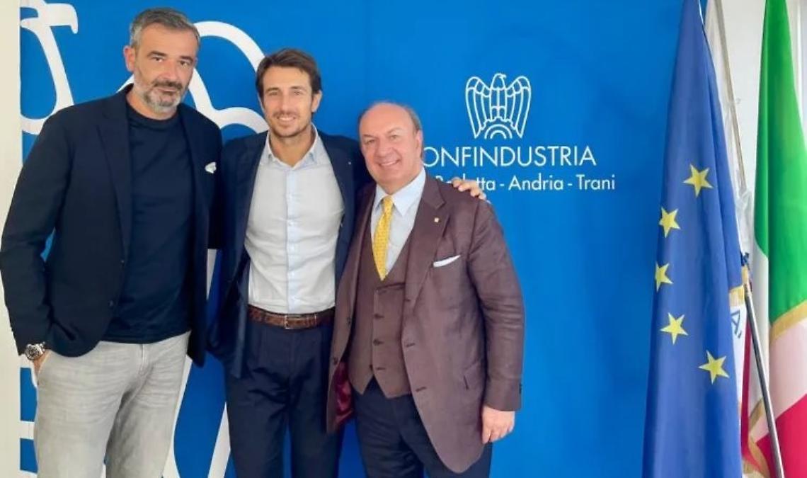 Luciano Luiso, Mario Aprile e Diego Rana