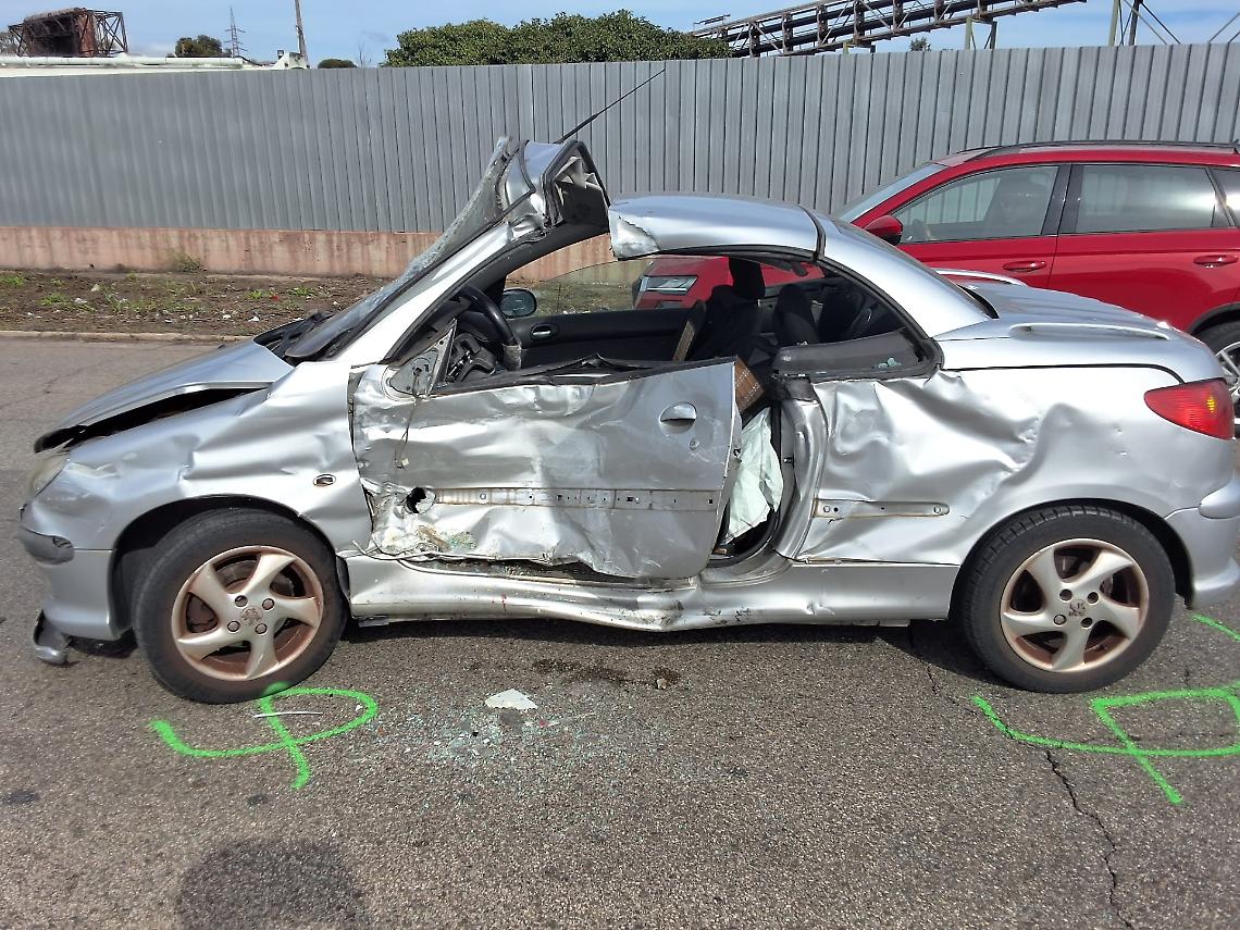 Incidente sulla Statale 100 - foto di Francesco Manfuso