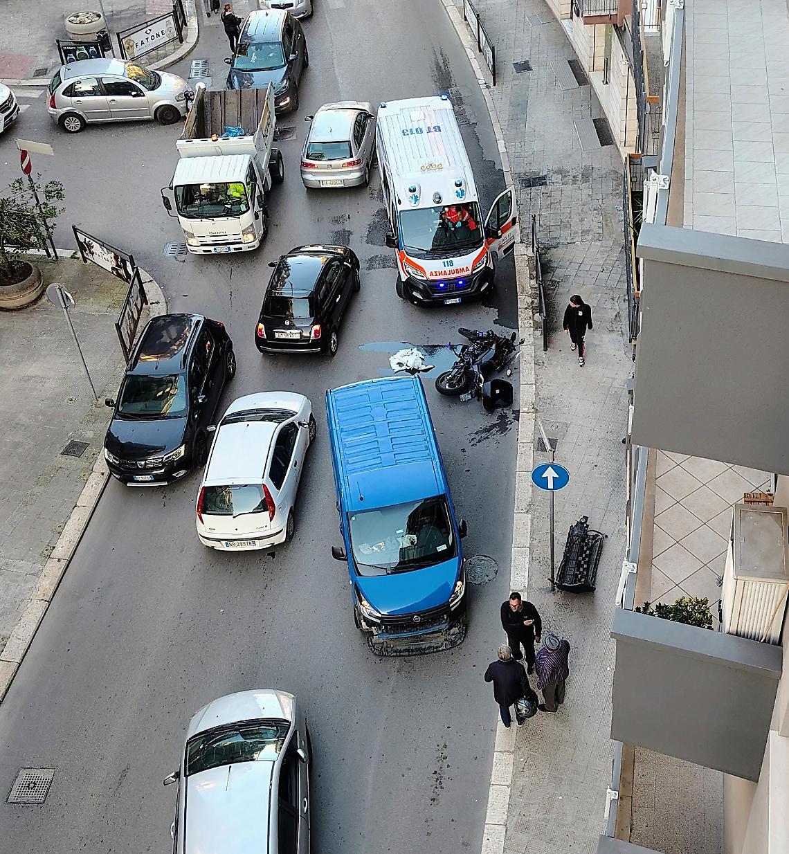 L'incidente ad Andria