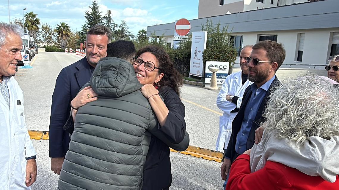 Da Gaza a Castellana Grotte: Baraa inizia le cure al De Bellis