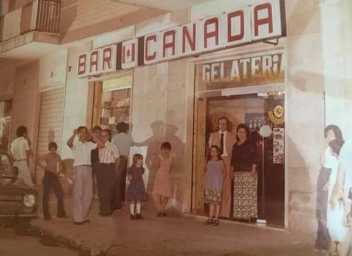 Lo storico bar Canada a Taranto
