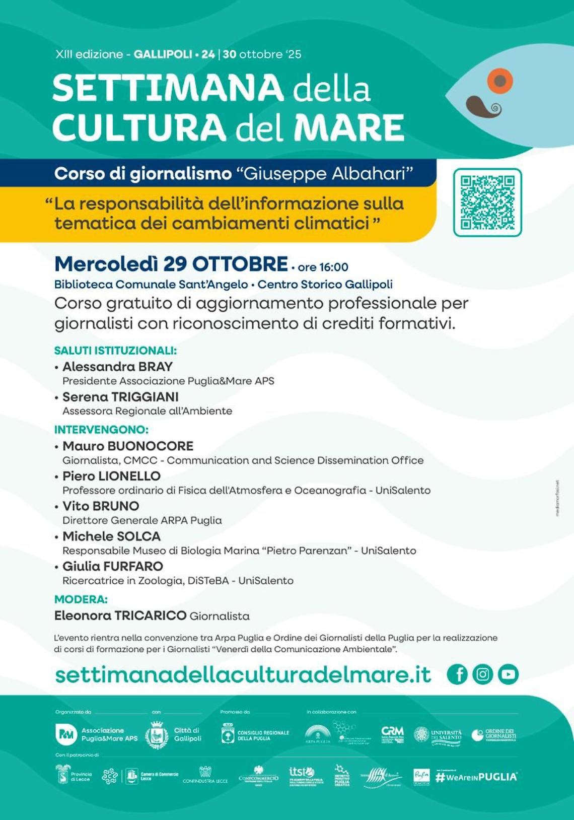 La Settimana della cultura del Mare