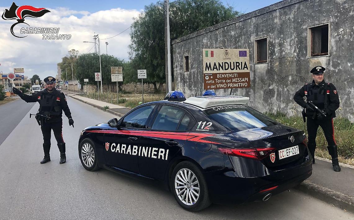 I carabinieri a Manduria