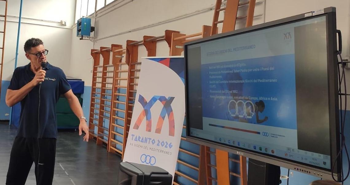 L’olimpionico Luigi Mastrangelo incontra gli studenti