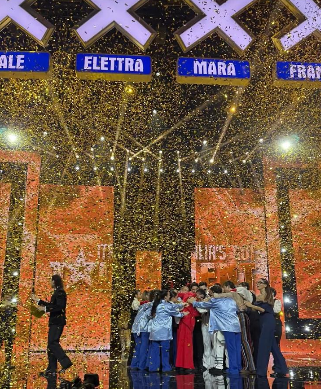 The Aktitude sul palco di Italia's Got Talent 