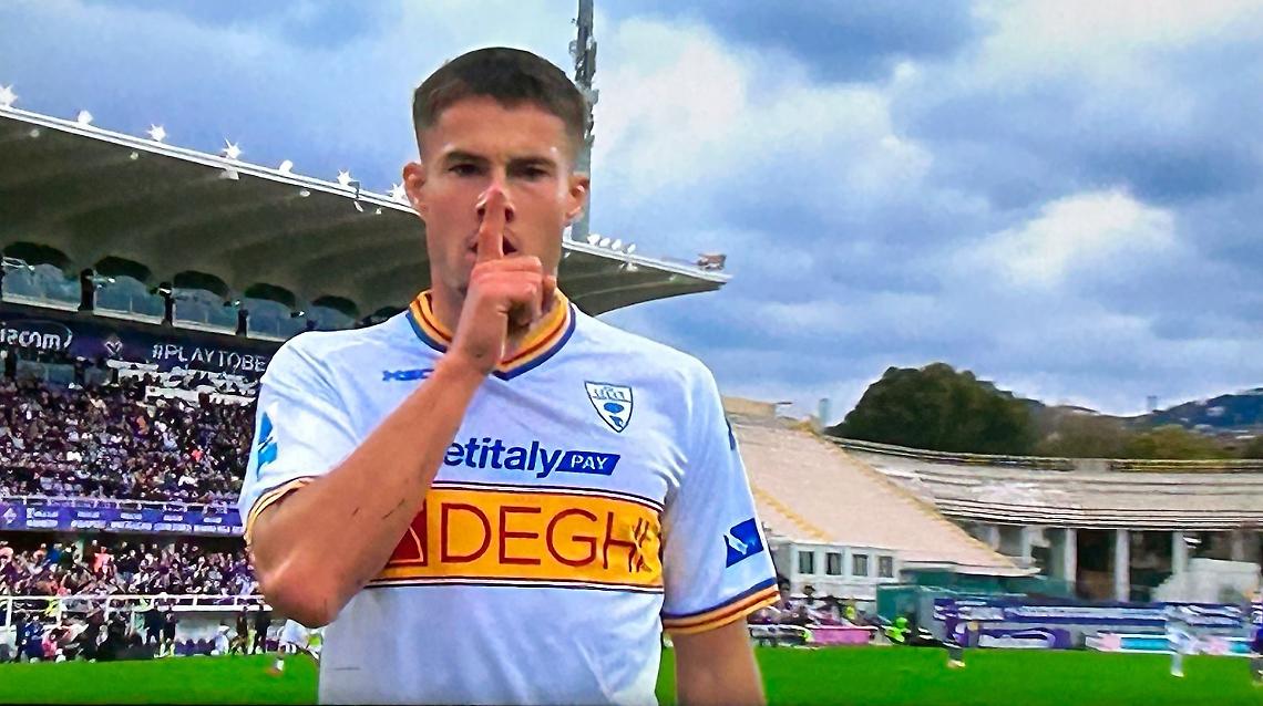 Berisha, l'autore del gol partita