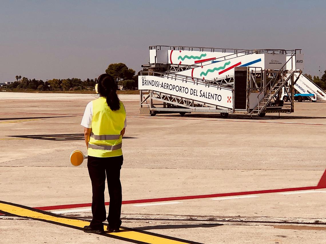 L'aeroporto del Salento a Brindisi
