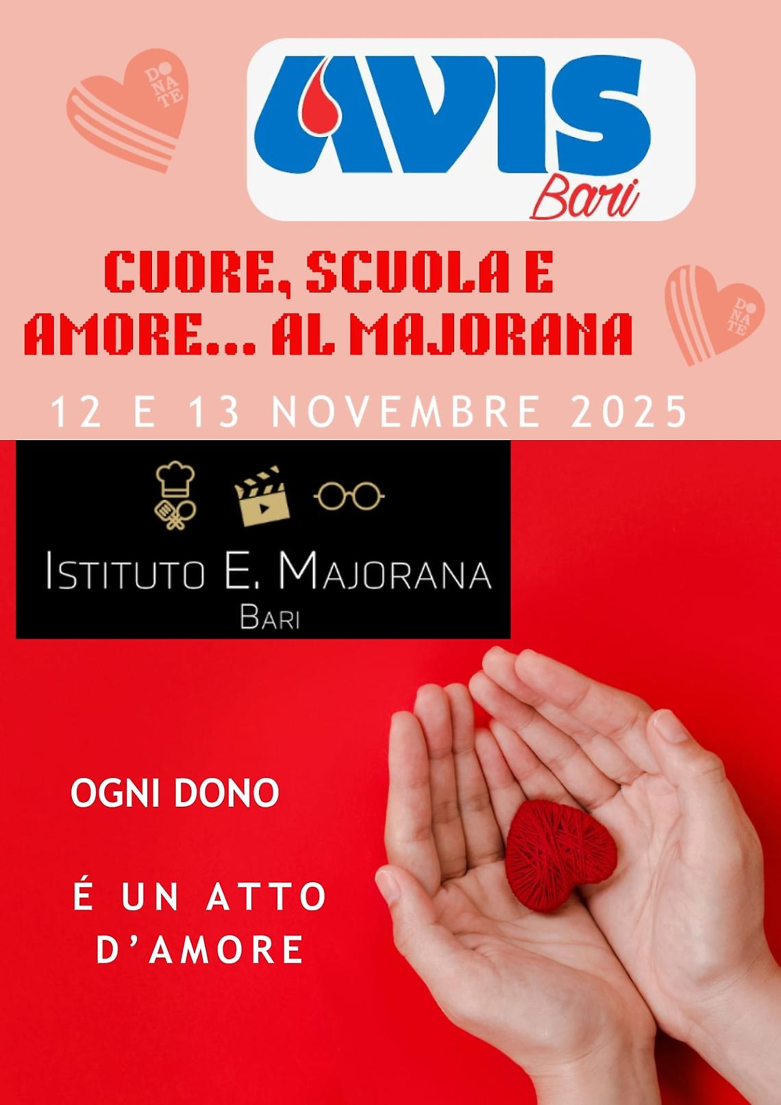 Al Majorana di Bari la prima edizione di “Cuore, Scuola e Amore”