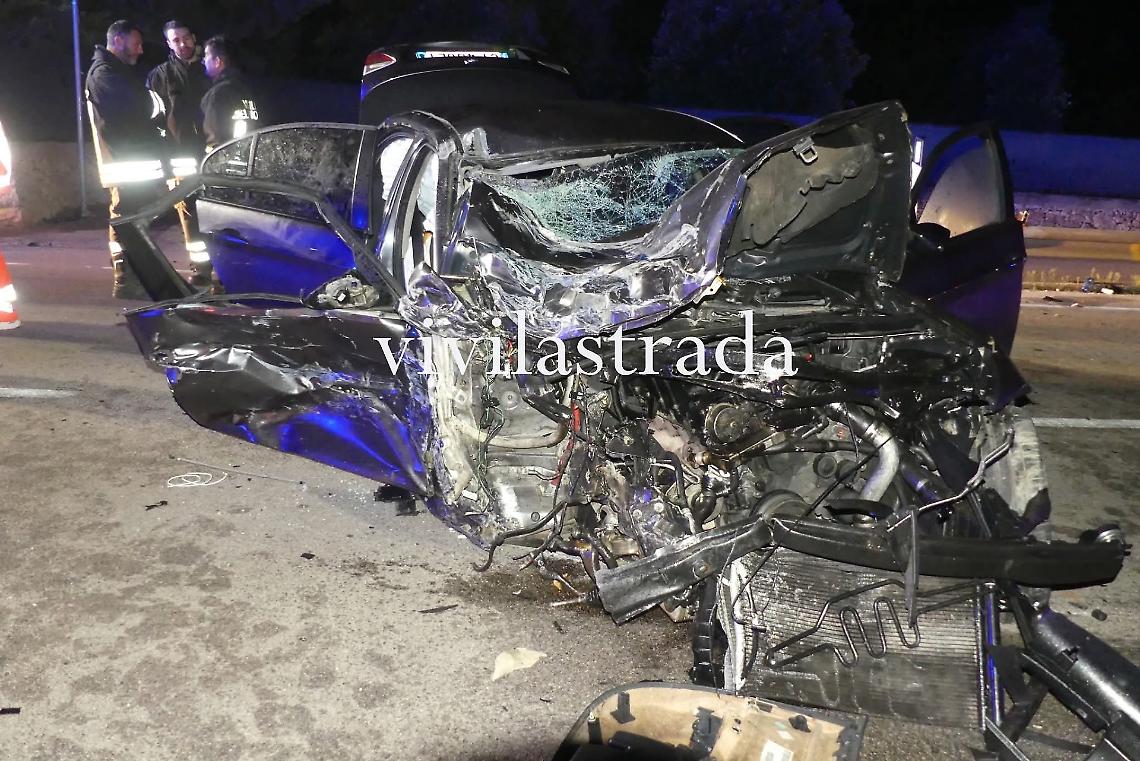 Schianto mortale a Putignano - foto di Vivi la Strada