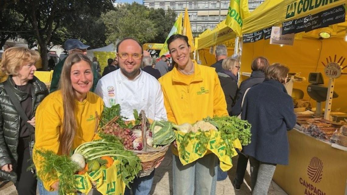 Al Villaggio Coldiretti a Lecce menù solidale e Spesa Sospesa per famiglie indigenti