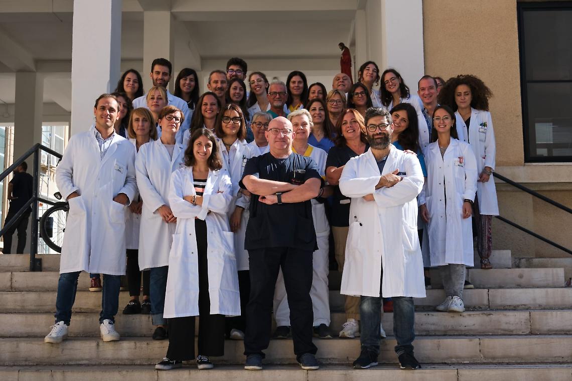 L'equipe di Oncologia del Policlinico di Bari