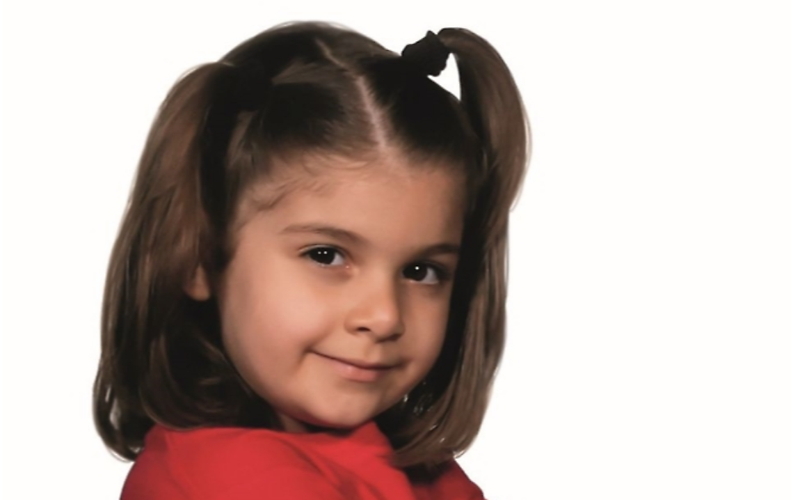 La piccola Sofia (fonte Antoniano di Bologna)