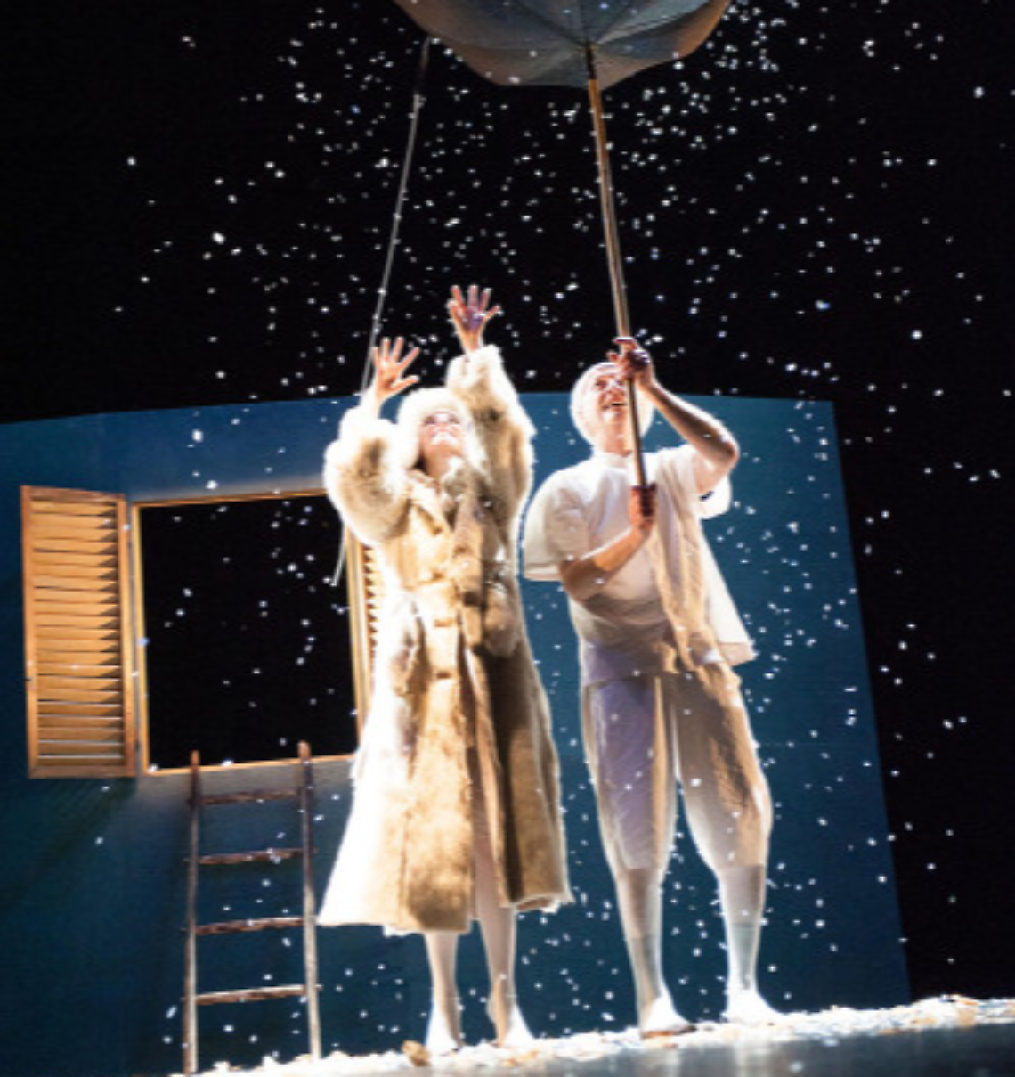 Un momento dello spettacolo  "C'era 2 volte 1 cuore"