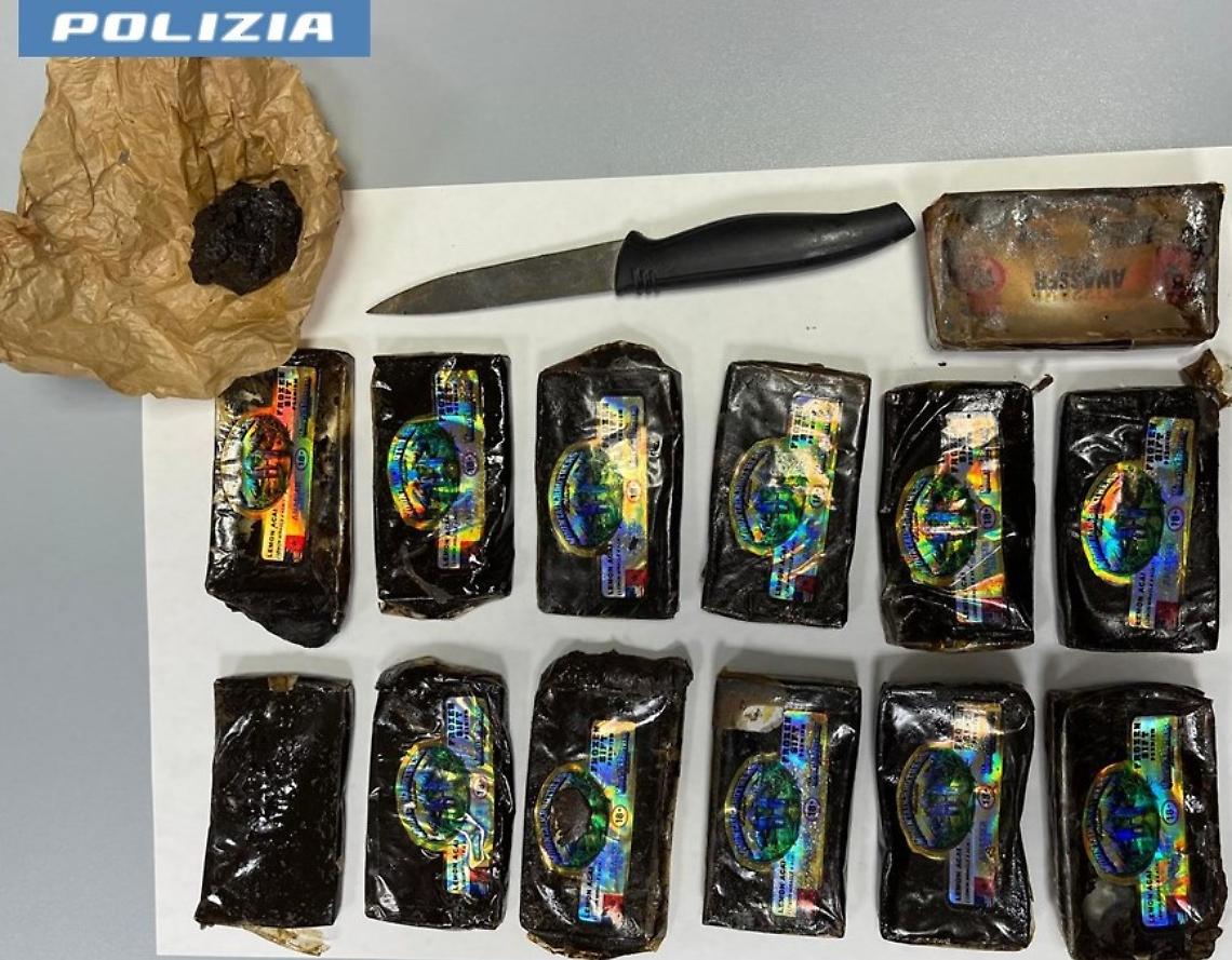 La droga sequestrata