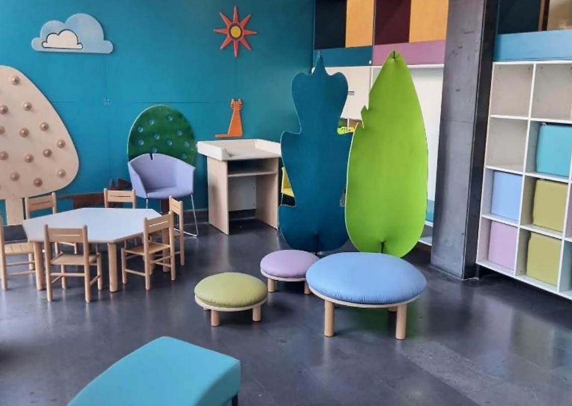 Lo spazio "Pit Stop” del Palazzo di Giustizia di Taranto