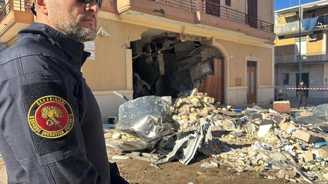 L'assalto al postamat di Trinitapoli