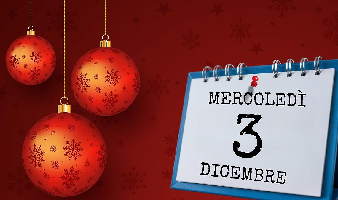 Mercoledì 3 dicembre: gli eventi in Puglia