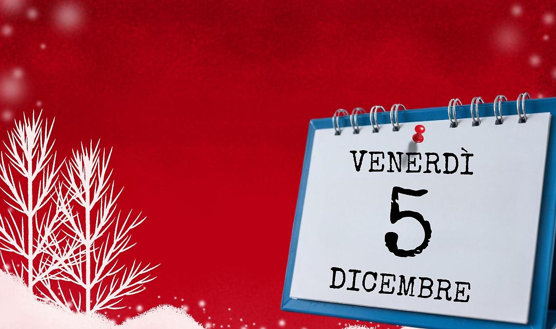 Venerdì 5 dicembre: gli eventi in Puglia