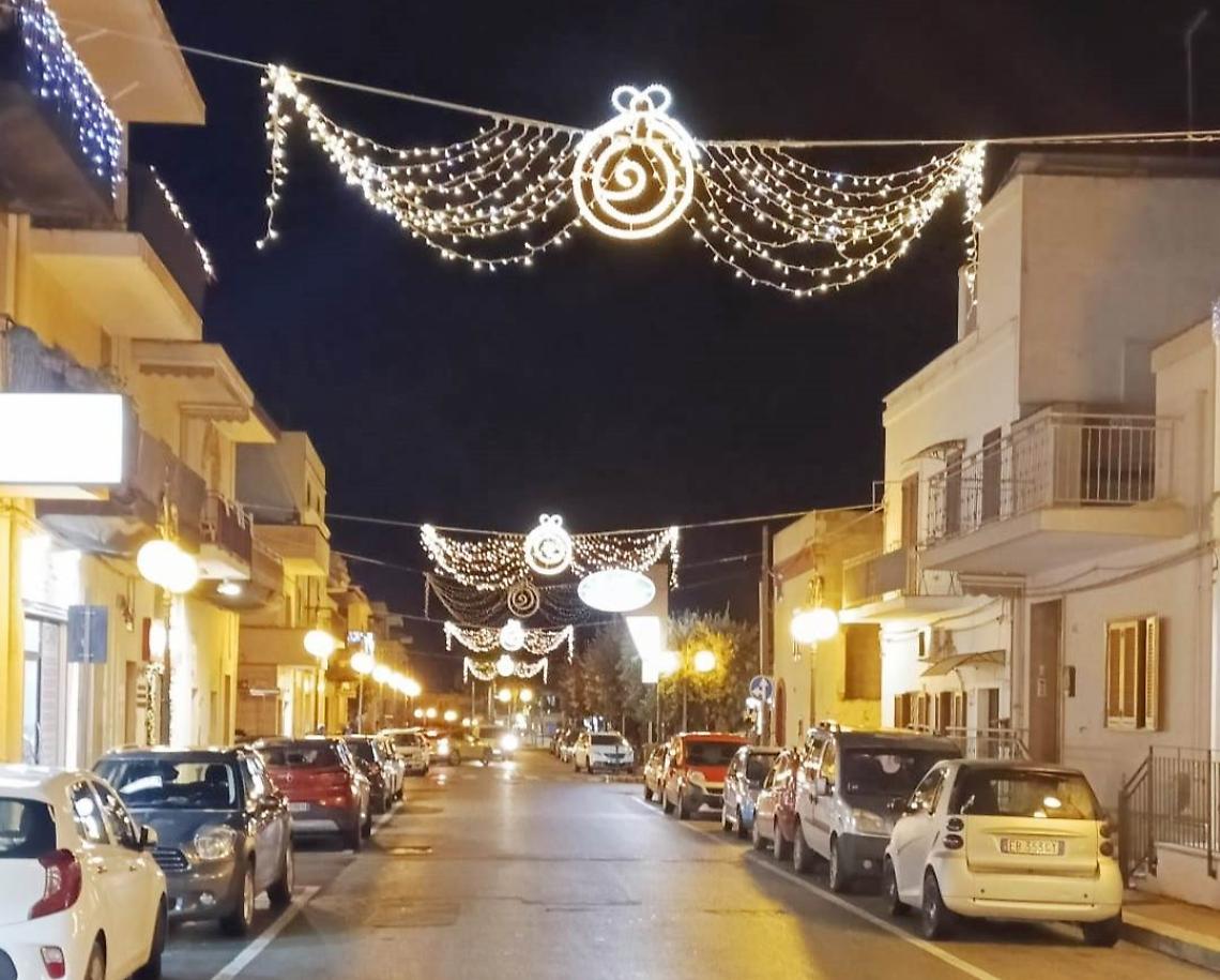 Luminarie di Natale 2025 a Leporano