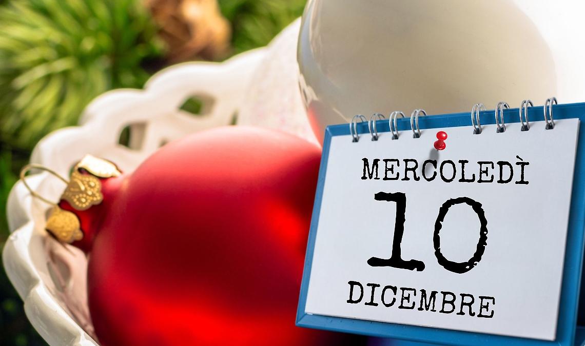 MERCOLEDì 10 DICEMBRE: GLI EVENTI IN PUGLIA
