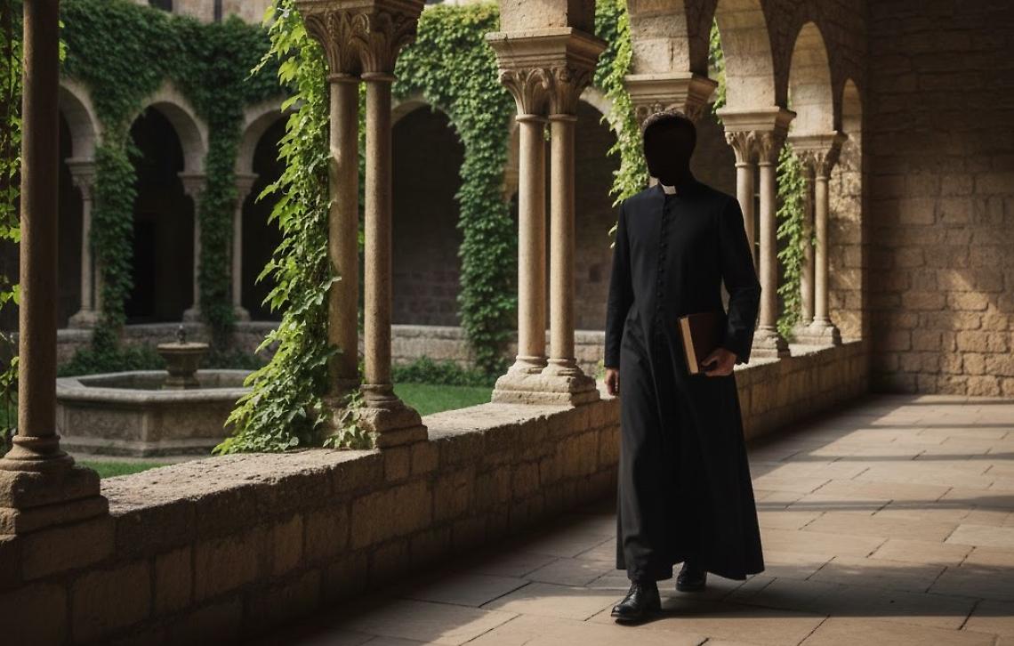 Un seminarista - foto creata con Ai