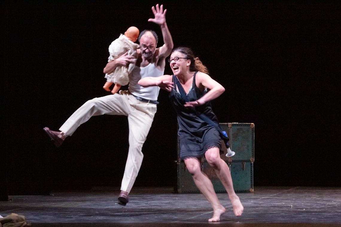 "Il tango delle capinere": foto di scena di Rosellina Garbo