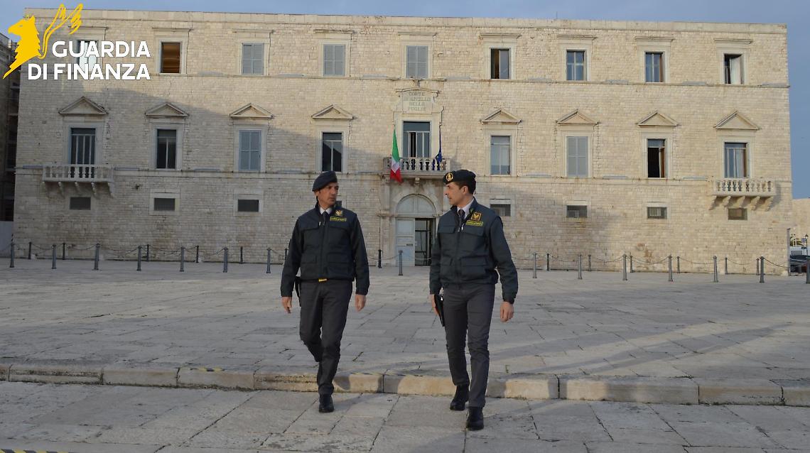 La Guardia di Finanza a Trani