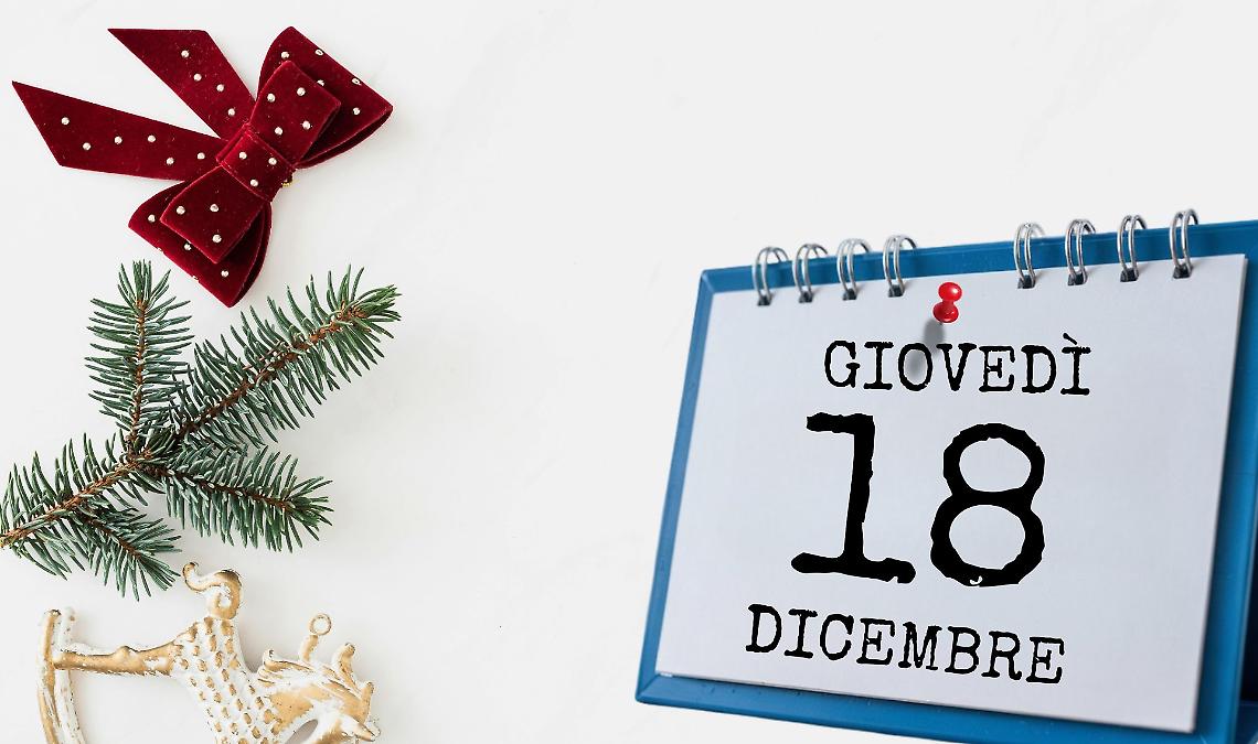 GIOVED&igrave; 18 DICEMBRE: GLI EVENTI IN PUGLIA
