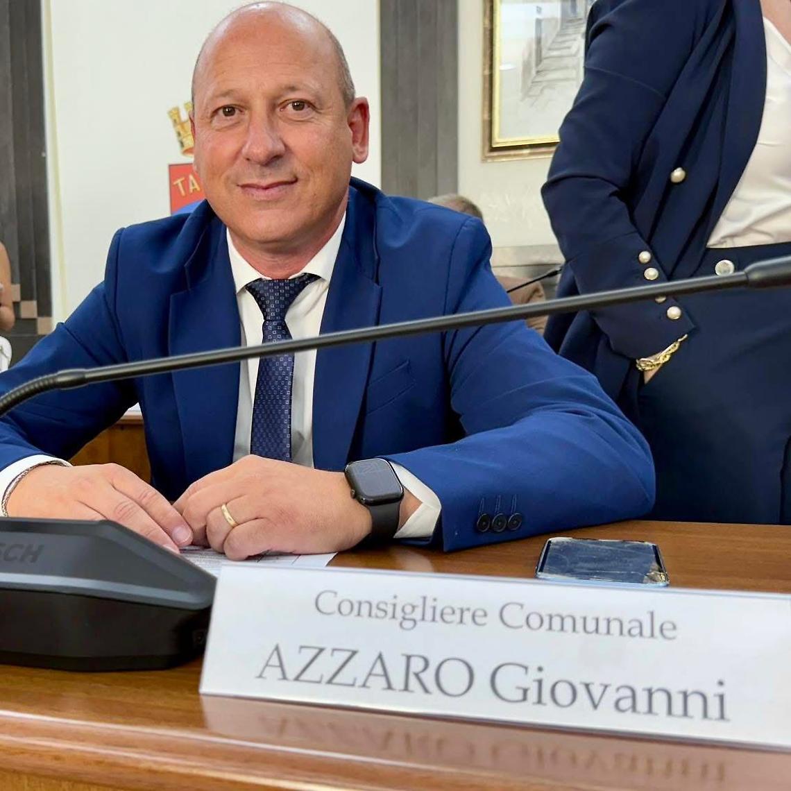 Il Consigliere comunale Gianni Azzaro