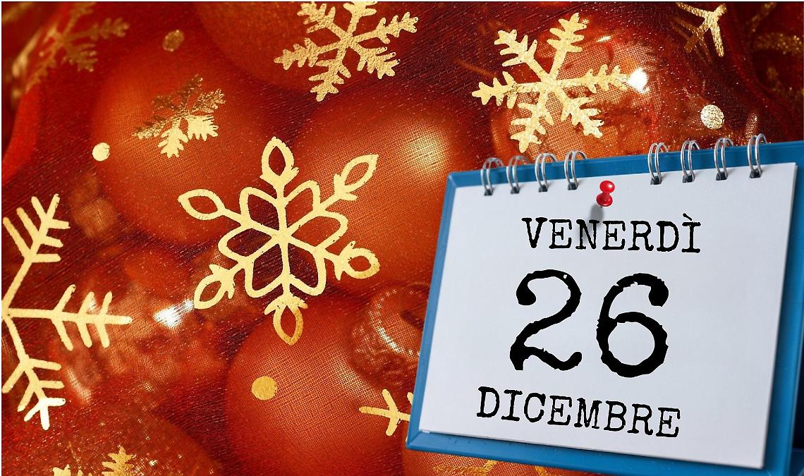 Venerd&igrave; 26 dicembre: gli eventi in Puglia