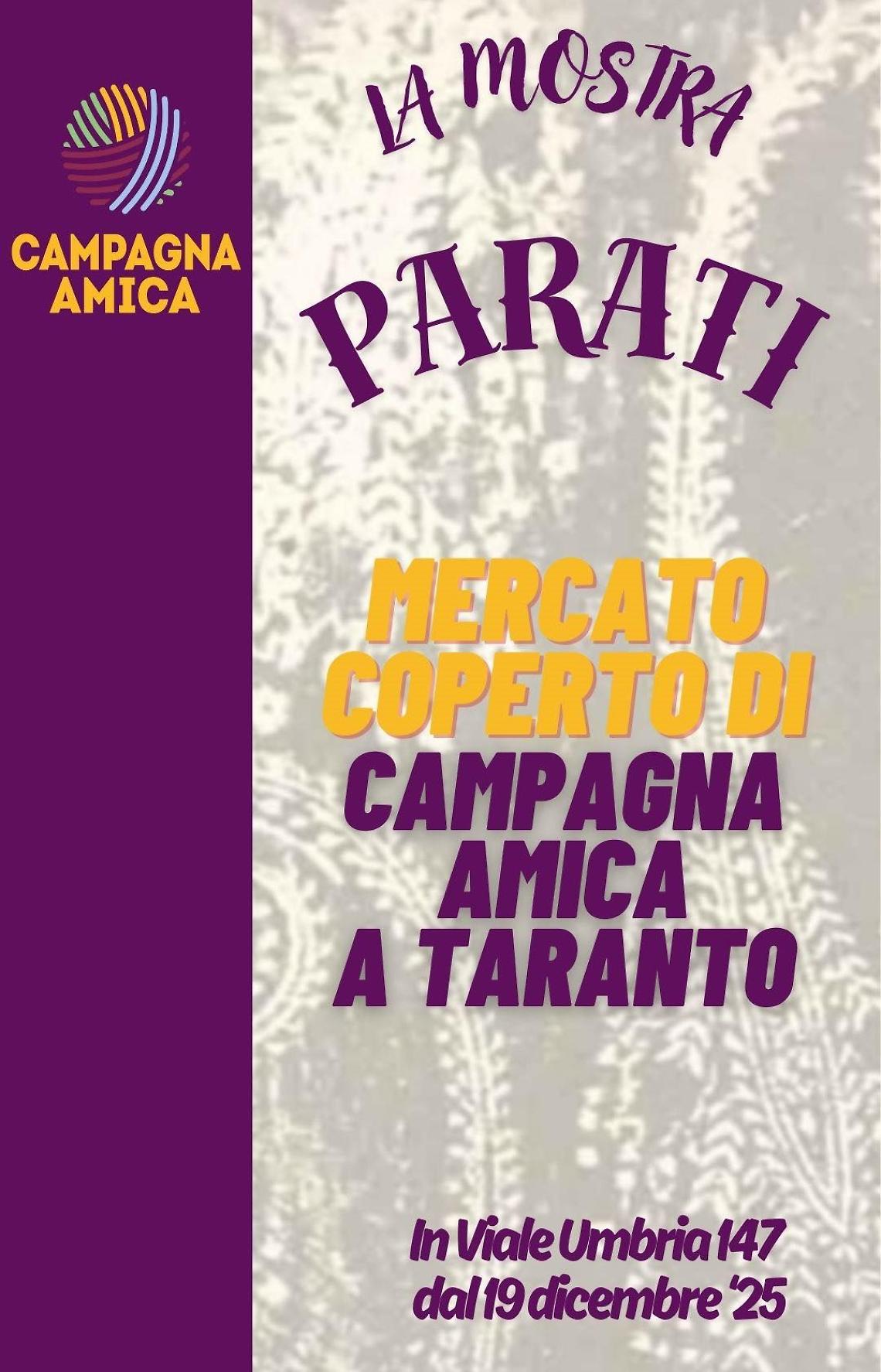 Al Mercato di Campagna Amica nasce Parati, nuovo spazio per l&rsquo;arte contemporanea