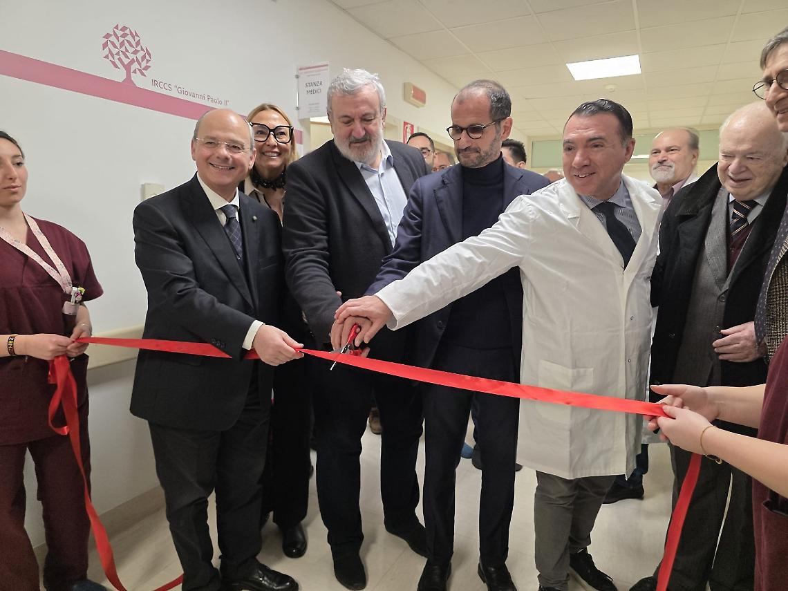 Nuovo reparto di Urologia all&rsquo;Istituto Tumori di Bari, spazi rinnovati e chirurgia robotica