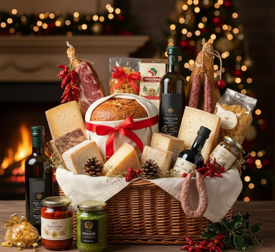 Un cesto natalizio - archivio