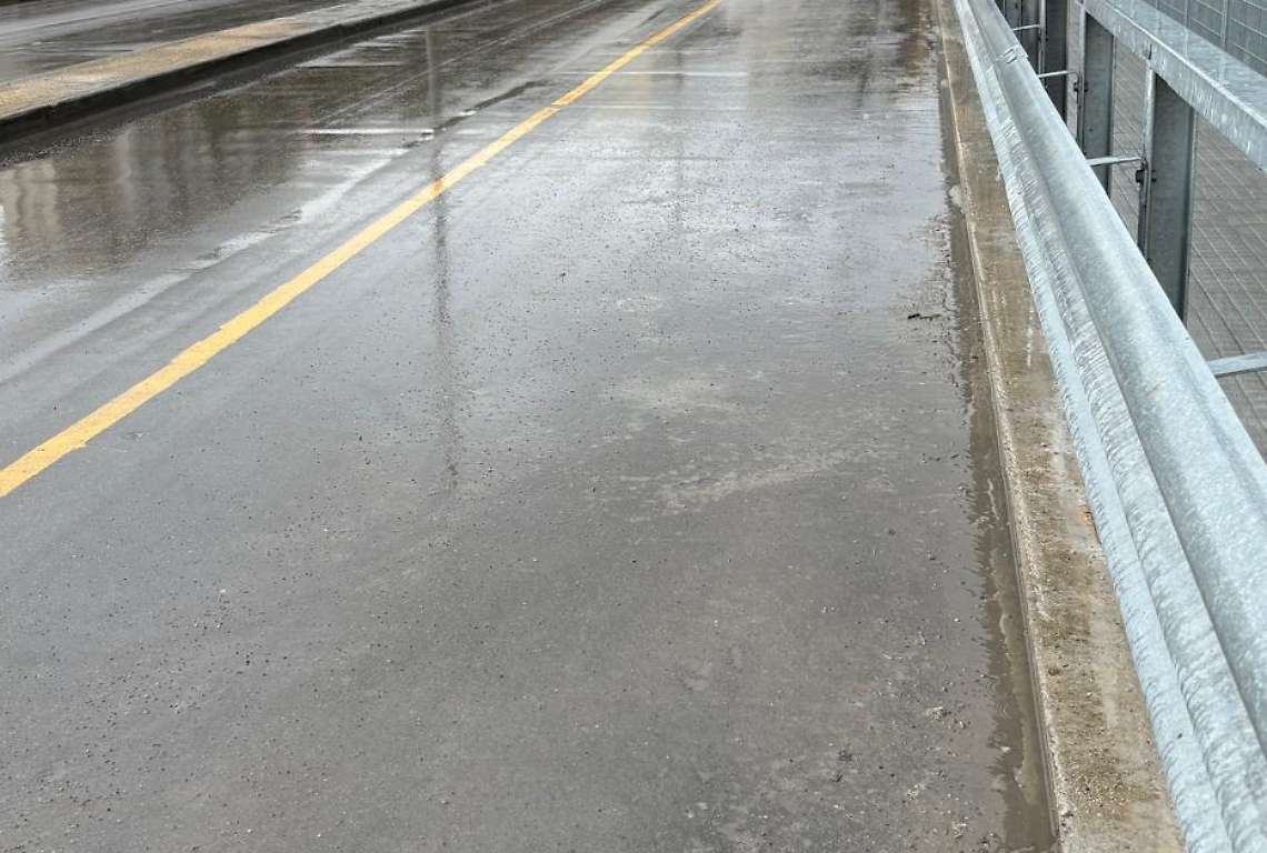 Riapre il cavalcavia del rione Bozzano