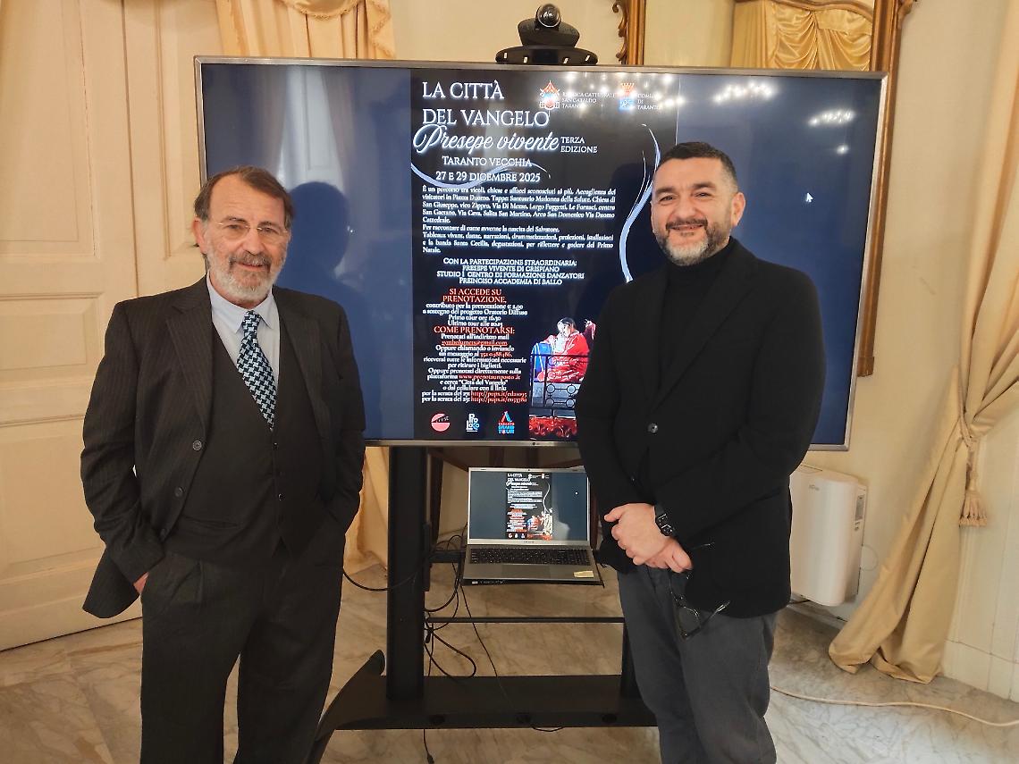 &ldquo;Citt&agrave; del Vangelo&rdquo;, Taranto vecchia si fa presepe