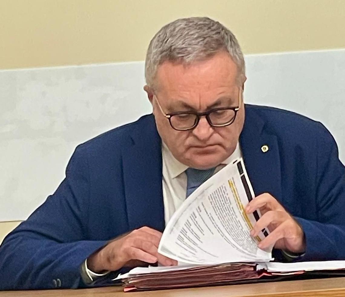 L'avvocato Alessandro Moscatelli