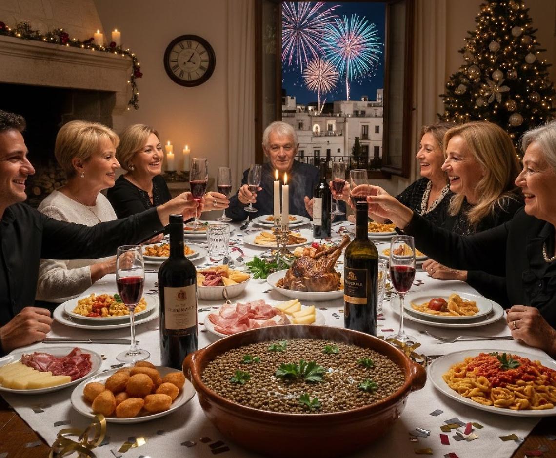 Lenticchie regine del cenone di Capodanno in Puglia - foto Ai