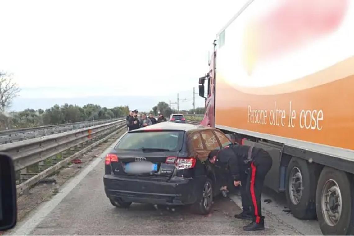 L'incidente di questa mattina - foto di La Voce di Manduria