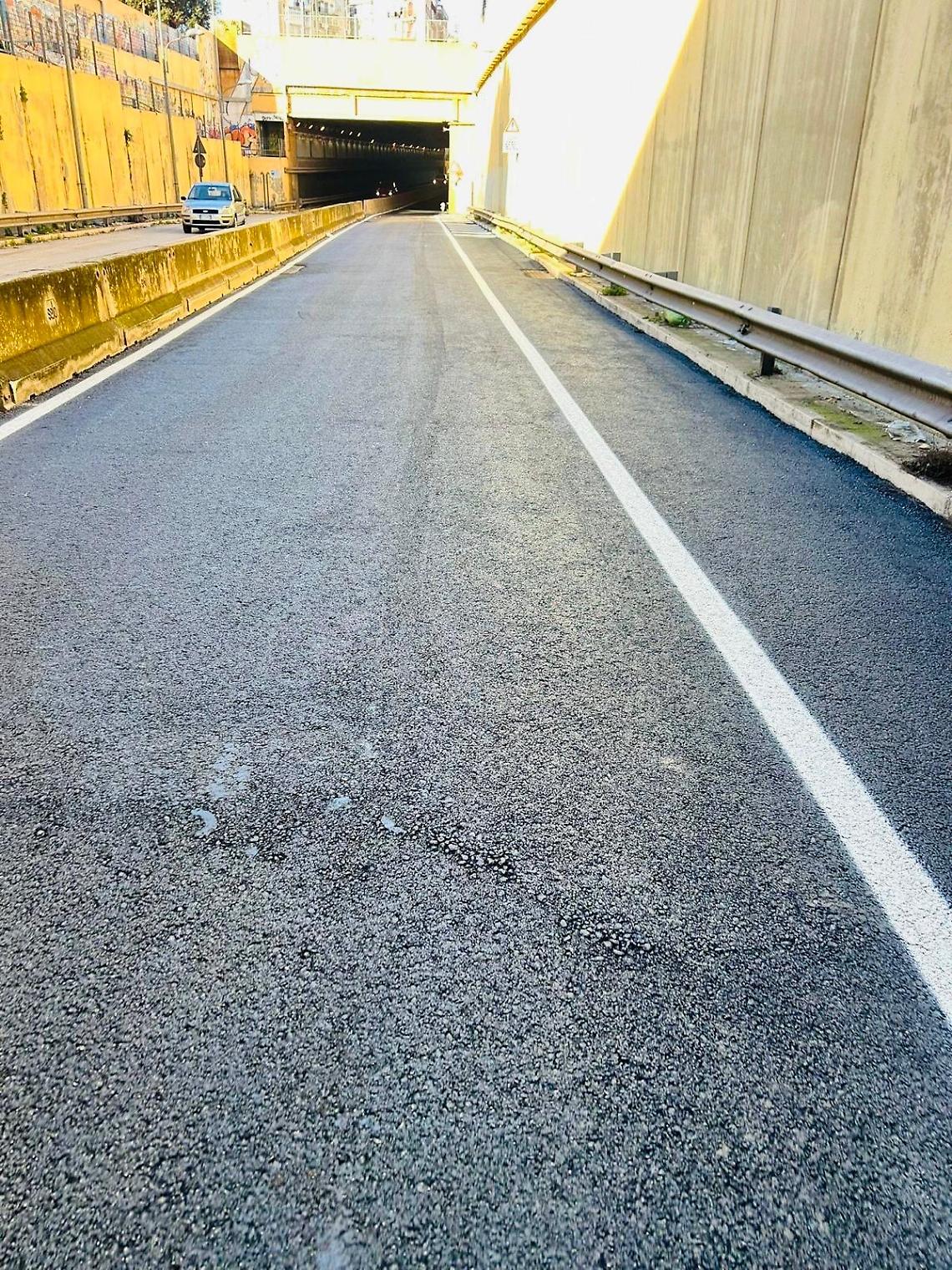 I lavori Brt al sottopasso Filippo a Bari