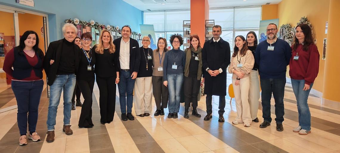 Bibliotecari regionali con il presidente Antonio Decaro