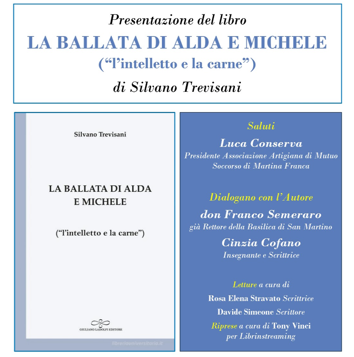 La locandina dell'evento