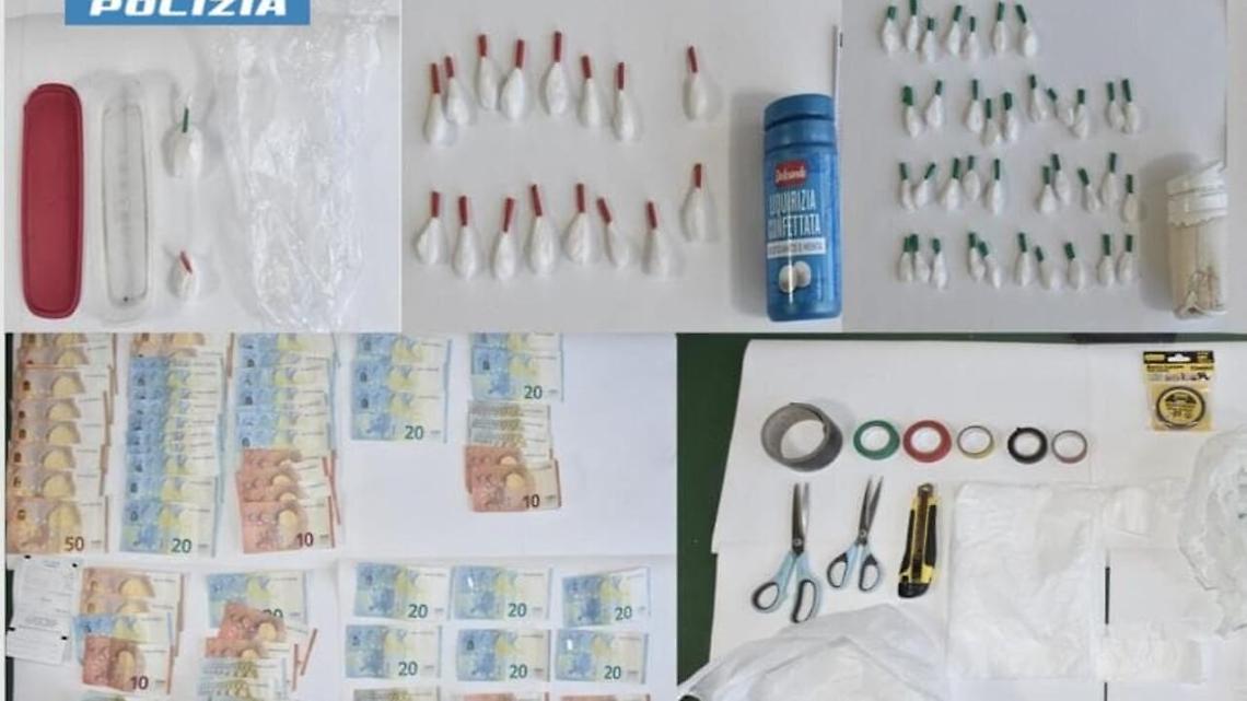 Droga e soldi sequestrati dalla Polizia