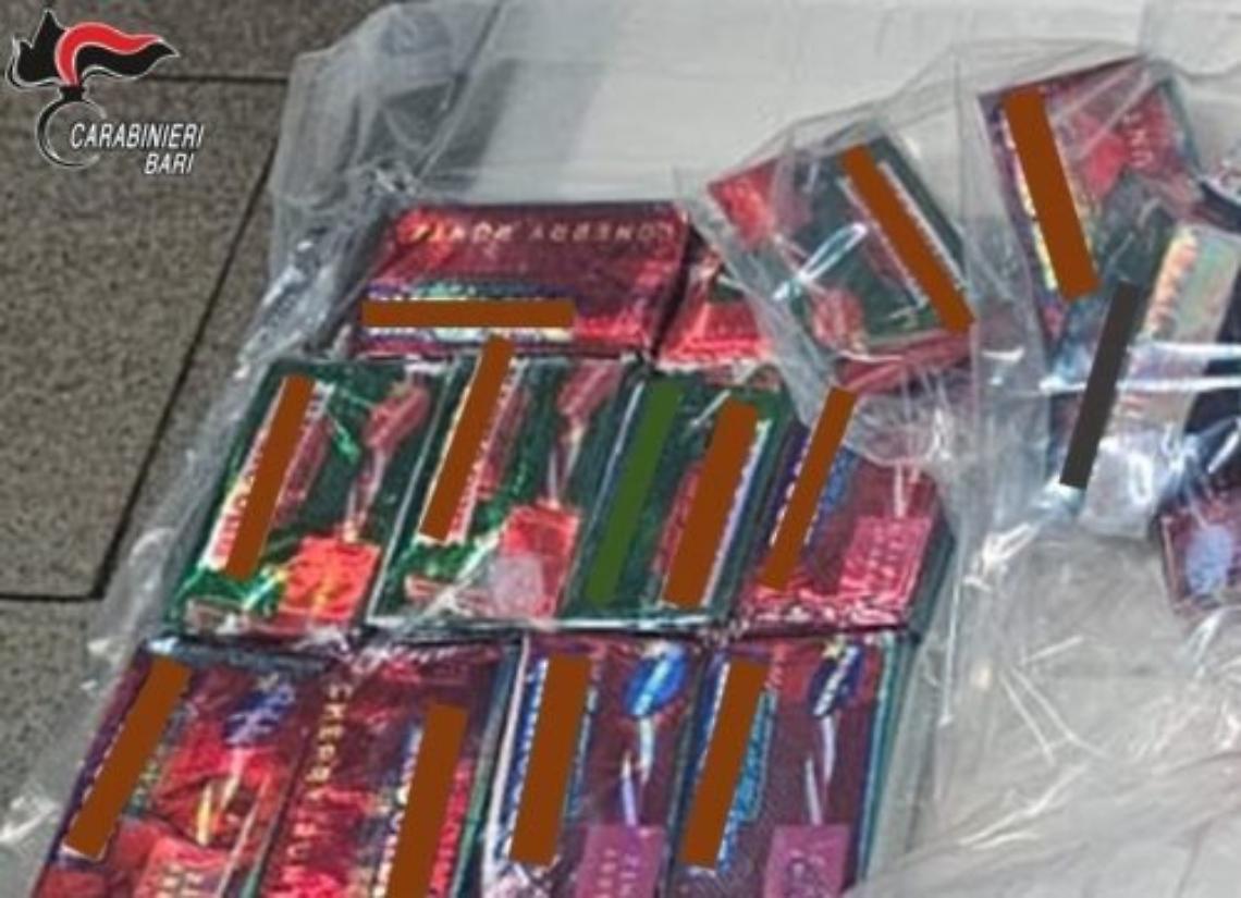 La droga sequestrata