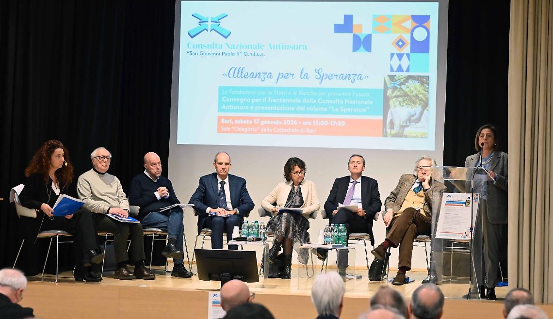 Alleanza contro l&rsquo;usura, istituzioni e banche unite a Bari