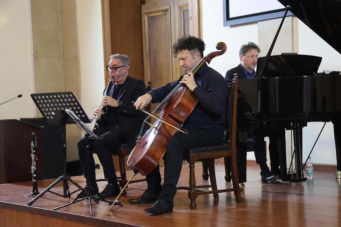 Il trio Meloni-Laffranchini-Libetta