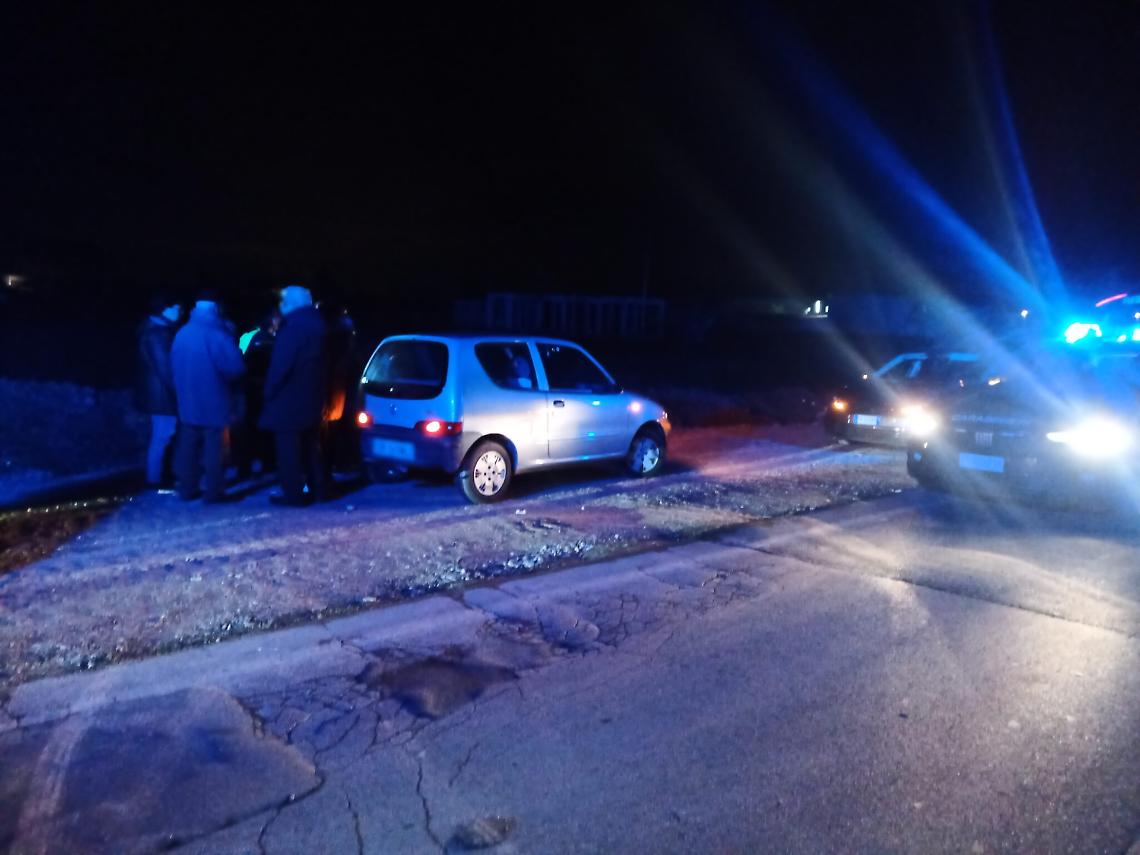 Incidente stradale sulla Francavilla-Oria - foto Lo Strillone