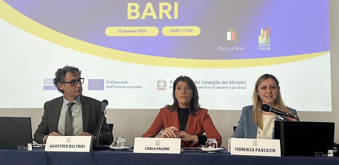 Cap4City fa tappa a Bari, Comuni pugliesi al centro del rafforzamento amministrativo